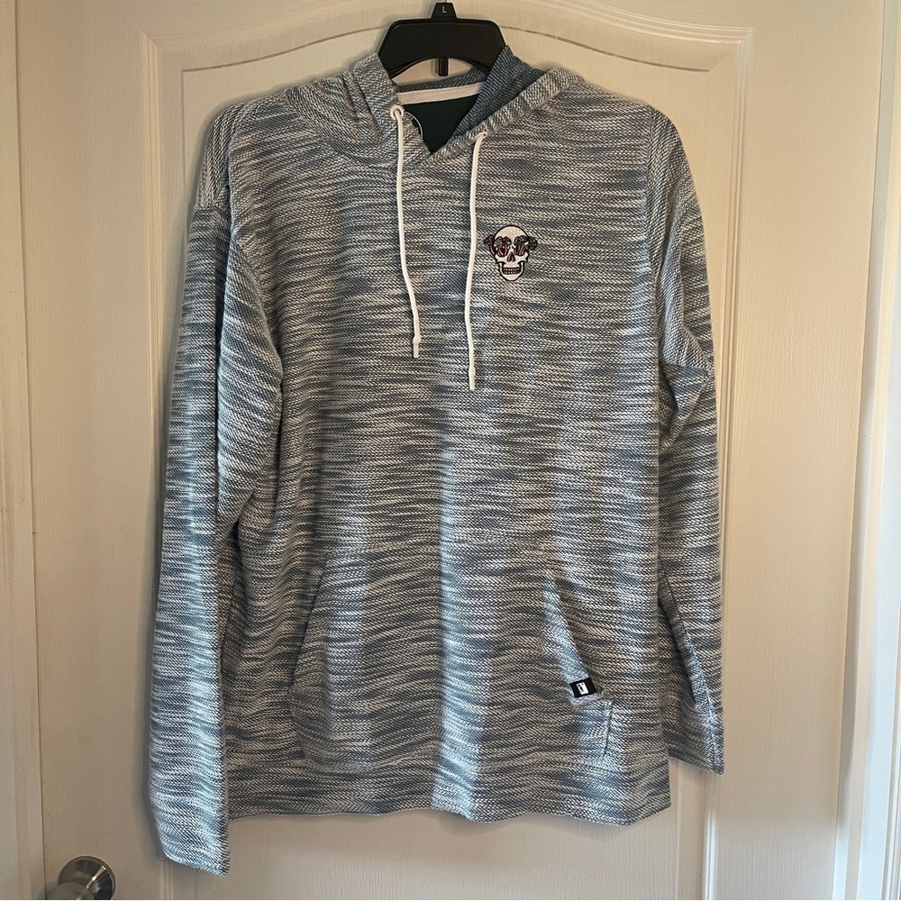 Dikotomy Rockview  Terry Hoodie XL Visionary Skull Skate Surf